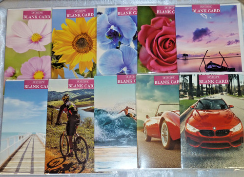 Open greeting card blank - greeting,