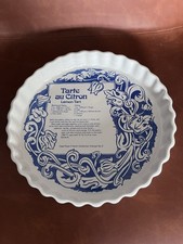 Vintage 1980s Flan Dish By