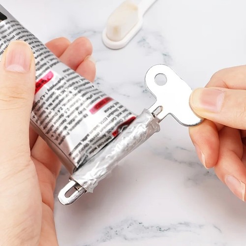 Toothpaste metal tube - toothpaste,