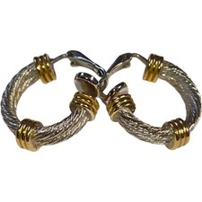 Christian Dior Hoop Earrings