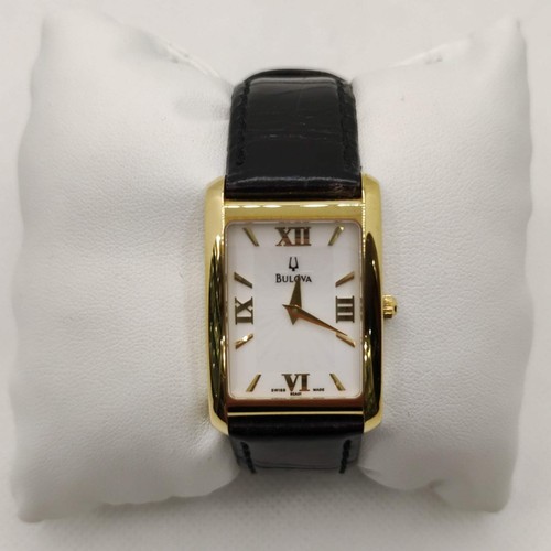 Bulova 18k gold swiss - bulova,