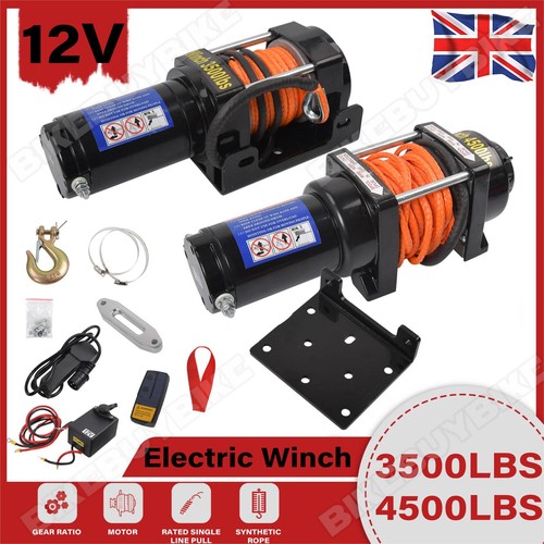12v electric winches 3500lb - 12v,