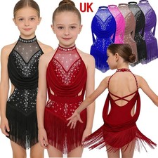 UK Girl Tassel Hem Dancing