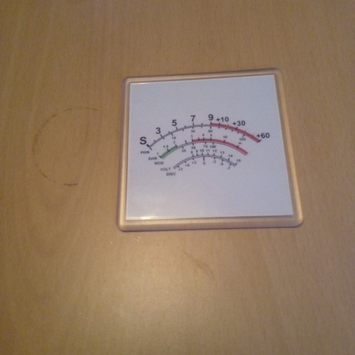 Signal meter coaster suit - meter,