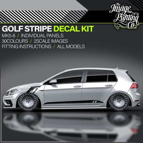 Golf stripe vinyl - stripe, kit