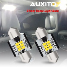 2x 3022 31mm Festoon LED Bulbs 6W High Power Bright SMD 5730 Interior Dome Light