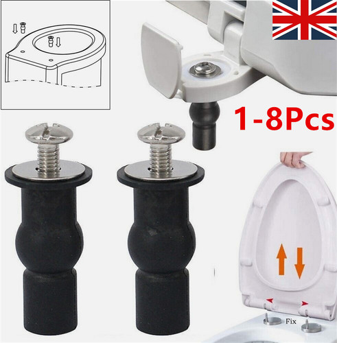 Rubber bung toilet seat screw - rubber,