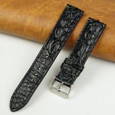 Black Leather Watch Strap