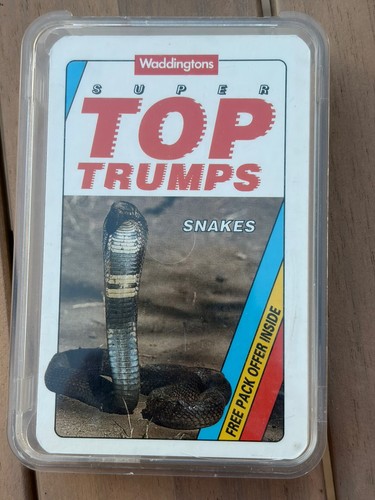 Top trumps rare waddingtons - top,