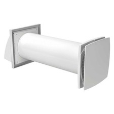 150mm DMVHR Wall Decentralised Heat Recovery Unit Kit Single Room