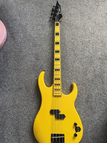 Dean custom zone bass yellow - bass,