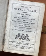 THE BOOK OF COMMON PRAYER. Original Church of England & Ireland Edition, 1855