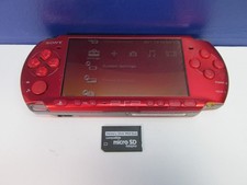 WORKING (read desc) original SONY PSP 3003 RED HANDHELD VIDEO GAME CONSOLE