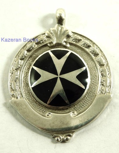 Vintage solid silver - silver, enamel