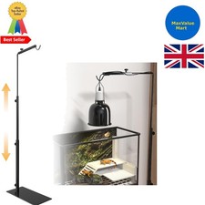 HeatingLux Reptile Heat Lamp Stand,Adjustable 16-37 Inch Lamp...