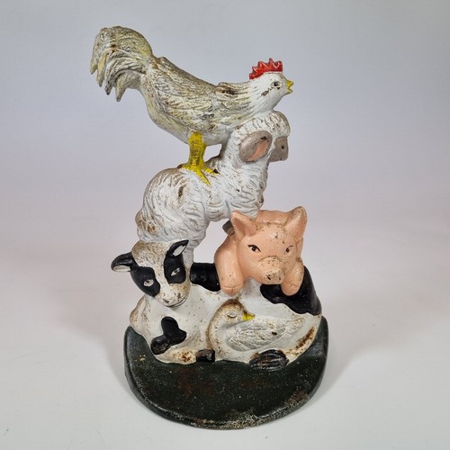 Vintage painted cast - vintage, iron