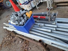 Galvanised key clamp handrails