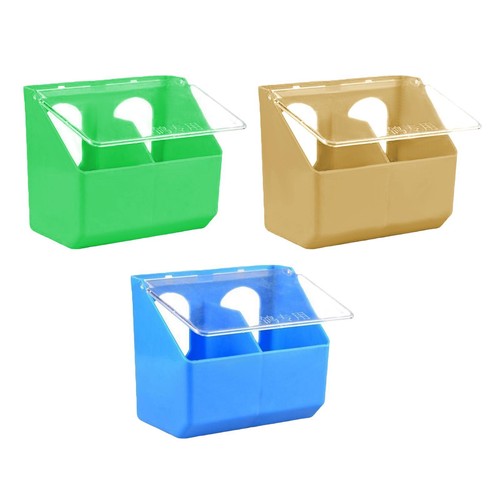 Hanging box pigeon feeder - box,