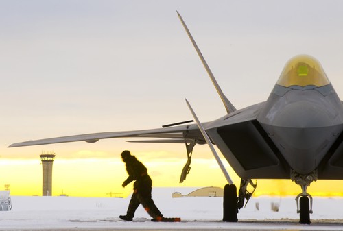 Aircraft military raptor - f, 22