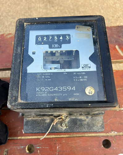 Gec meters type 162bbbs 3 - meters,