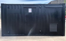 16 x 8 Static Welfare Unit with toilet kitchen and generator