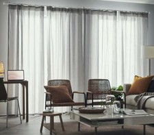 IKEA HANNALILL Grey 100%