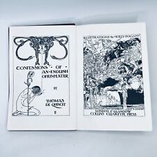 Confessions of an English Opium Eater Thomas De Quincey Hardcover Collin's