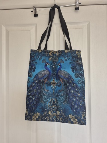 Peacock shopping bag bnip - peacock,