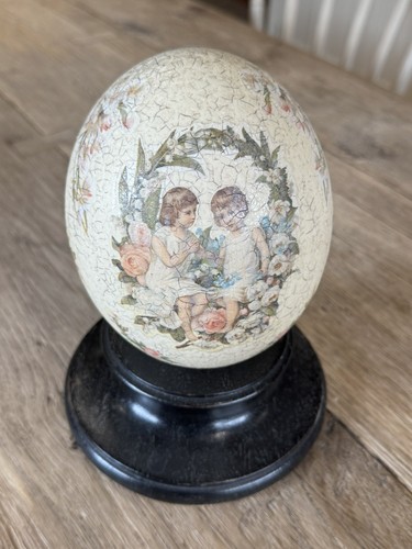 Decoupage decorated crackle - decoupage,