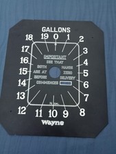 WAYNE PETROL PUMP FRONT FACE