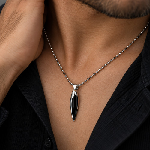 Solid slick trendy mens - solid,