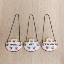 Vintage Decanter Labels VODKA