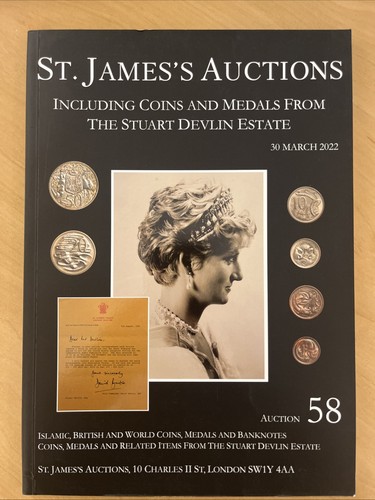 James auctions coins - james's, 'coins