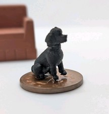 Black Poodle Sculpture
