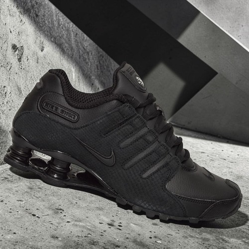 Nike shox triple black - shox, nz