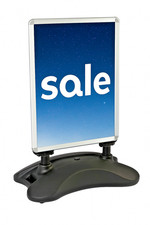 A1 Waterbase Pavement Poster Display Sign A-Board Holder Snap Frame Stand