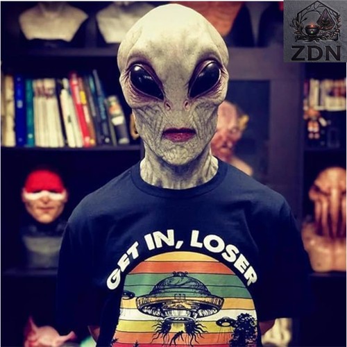 Realistic alien latex mask - realistic,