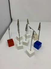 8 x croco cubes/memo clip holder with alligator clasp