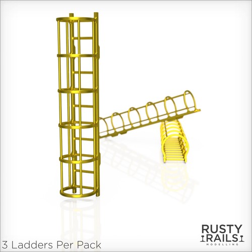 070 industrial ladders 3 - |,