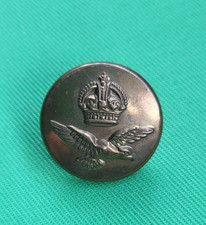 Vintage RAF tunic button, King's Crown made by Armfield & Co Birmingham  