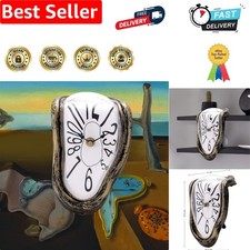 Elegant silent melting clock - clock,