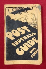 (NOTTINGHAM) POST FOOTBALL GUIDE - 1912/13 - NEAR  VERY GOOD 