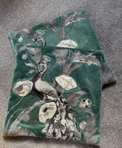 John lewis velvet - lewis, peacock