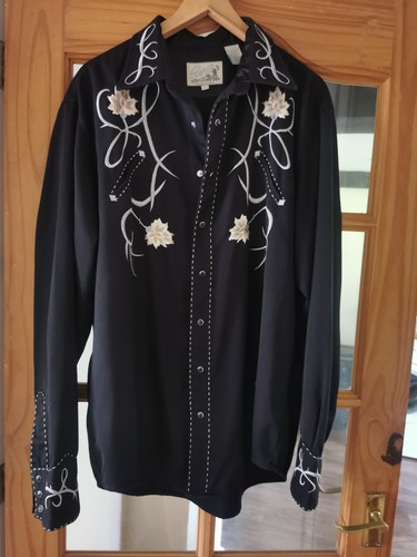 Vtg black roper denver - roper,