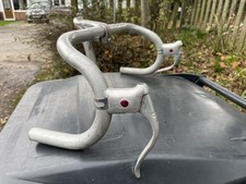 GB Primo Giro Di Sicilia Drop Handlebars, Stem and Brake levers vintage cycling 