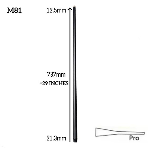 Customized billiard cue shaft - customized,