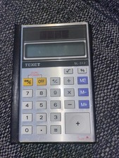 Text Vintage Solar Calculator