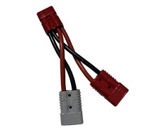 Heavy duty Anderson Splitter / Adapter 35mm² 3 x Anderson SB175 250mm Red & Grey