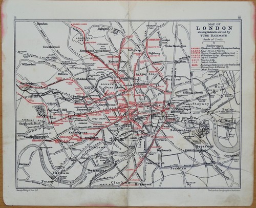 Antique london underground - antique,