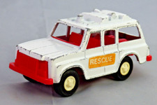 Tootsietoy White Jeep Wagoneer